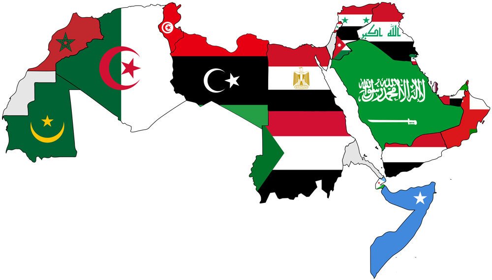 کشورهای عربی مذکر و مؤنث که باید بشناسید
